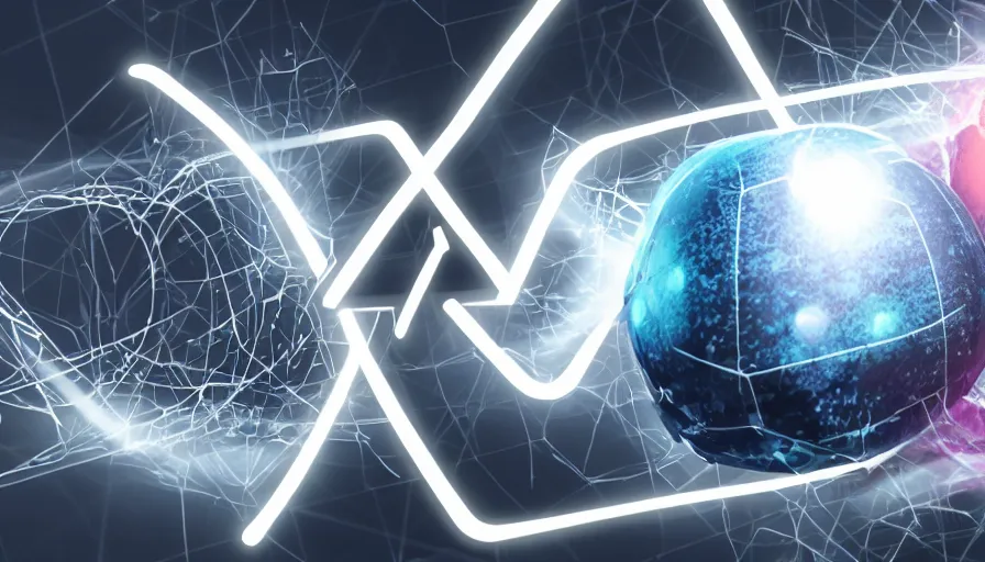 Image similar to the two complementary forces that make up all aspects and phenomena of life, with Octane