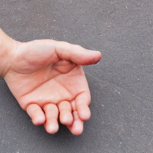 Image similar to a human hand