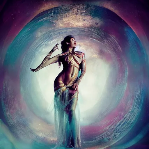 Prompt: star of lakshmi, style of Wassily Kandinsky, style of Stefan Gesell, ethereal style, intricate style, fluid background, awesome, breathtaking . Highly detailed, photographic, cinematic, dramatic, sublime, establishing shot.