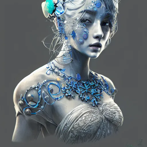 Image similar to the portrait of a blueberry that resembles an absurdly beautiful, graceful, elegant, sophisticated irene girl, an ultrafine hyperdetailed illustration by kim jung gi, irakli nadar, intricate linework, bright colors, octopath traveler, final fantasy, unreal engine 5 highly rendered, global illumination, radiant light, detailed and intricate environment