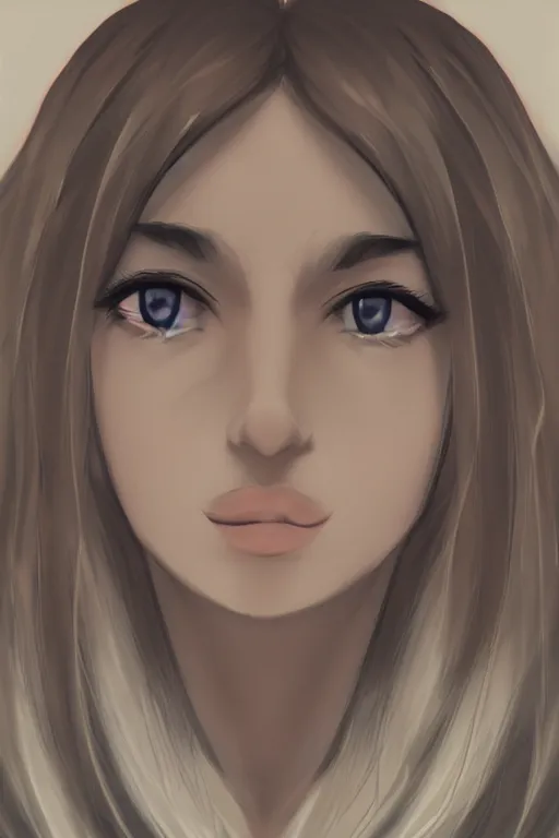 Prompt: close up face of a woman (((anthro))) ((eevee)), portrait,