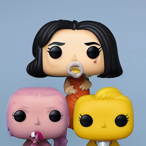 Prompt: Funko pop with mouth