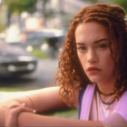 Prompt: a film still of jolyne in ''10 Things I Hate About You''(1999)