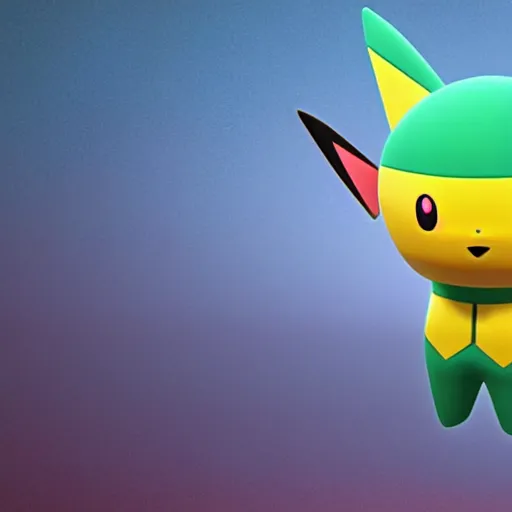 Prompt: new pokemon that doesn't exist, 3 d rendered