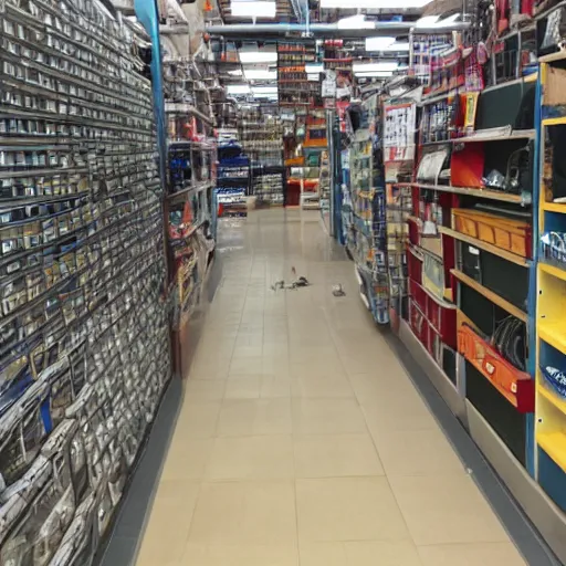 Image similar to photo inside of an hardware store