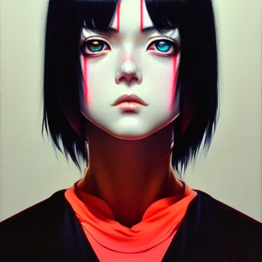 Prompt: a deadly mime, realistic shaded perfect face, fine details. anime. realistic shaded lighting poster by ilya kuvshinov katsuhiro otomo ghost - in - the - shell, magali villeneuve, artgerm, jeremy lipkin and michael garmash and rob rey