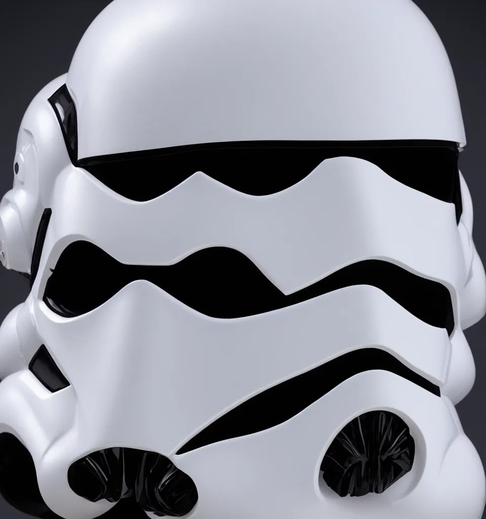 Prompt: storm trooper helmet, realistic, 8 k