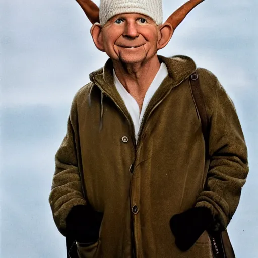 Prompt: elmer fudd as a real person photo by annie leibovitz