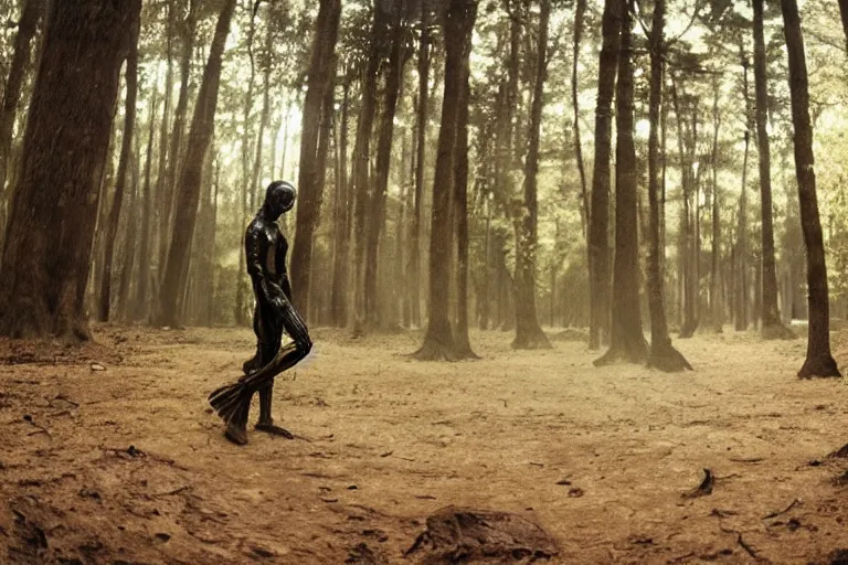 Image similar to 50mm exploring inter dimensional alien fantasy world, by Emmanuel Lubezki