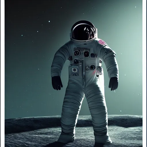 Image similar to full body portrait, astronaut octane render, 1 6 k