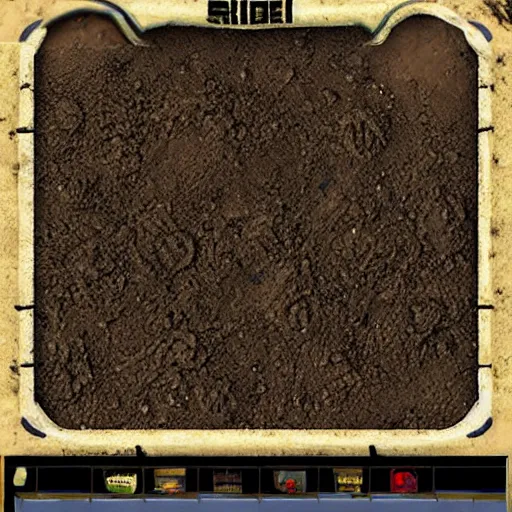 Prompt: dirt, video game texture - n 9