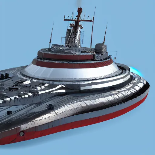 Image similar to The Russian ship. Futuristic style