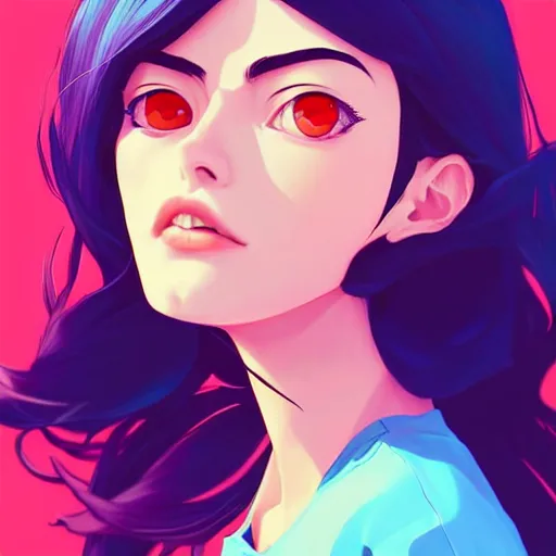 Prompt: Phoebe Tonkin, sunny day background, intricate, highly detailed, digital painting, artstation, official media, anime key visual, concept art, rich vivid colors, ambient lighting, sharp focus, illustration, art by Artgerm, Makoto Shinkai, Ilya Kuvshinov, Lois Van Baarle, and Rossdraws