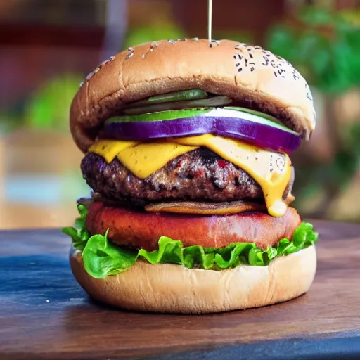 Image similar to burger