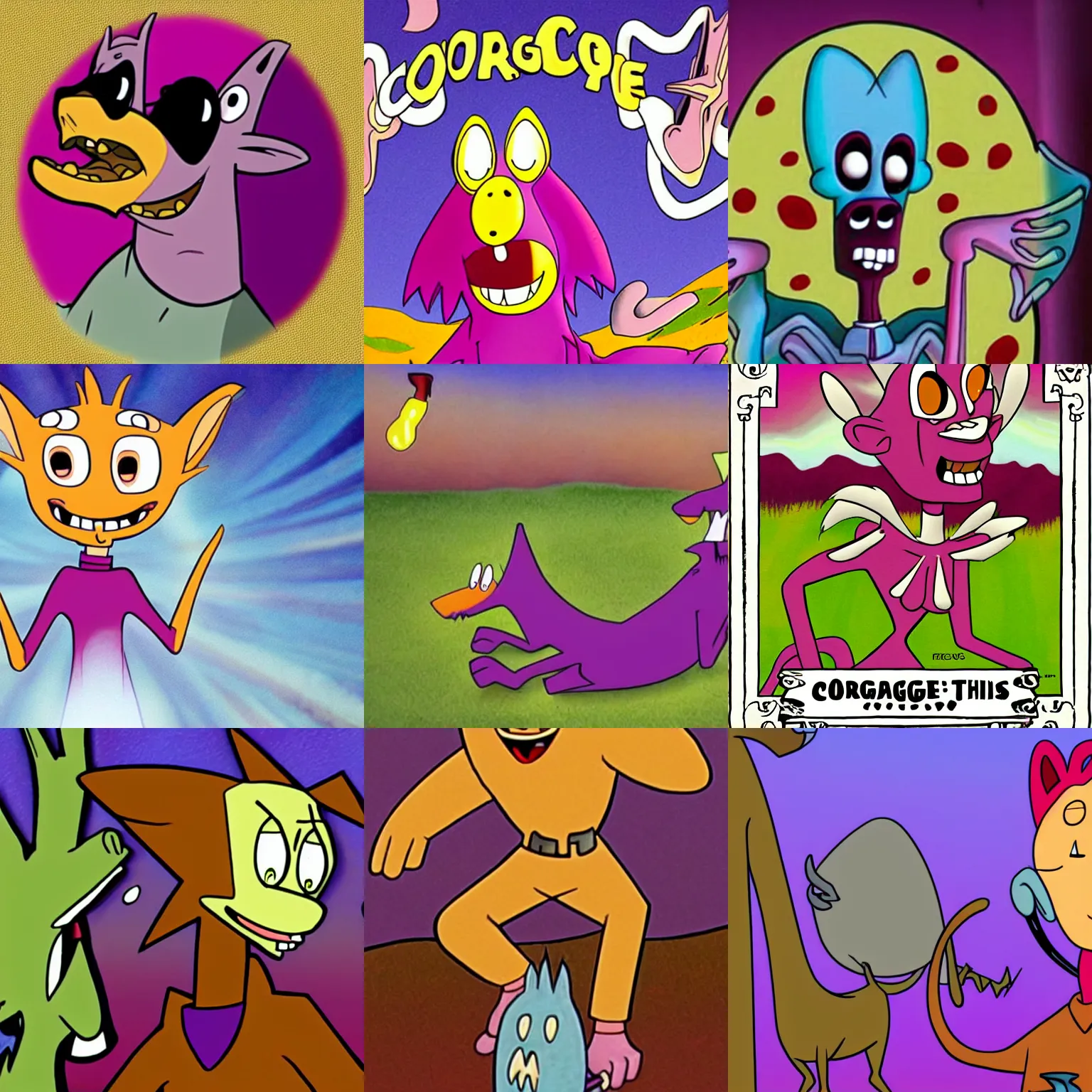 Courage The Cowardly Dog Stable Diffusion OpenArt