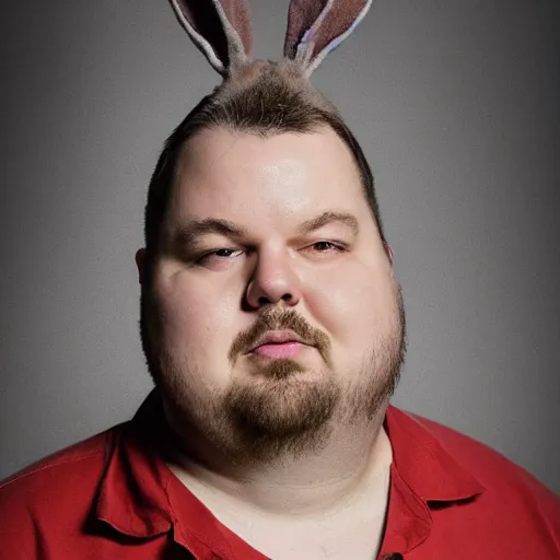 Image similar to big chungus studio portrait