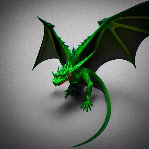 Image similar to 🔥 🐉 🧙♂, blender 3 d render,