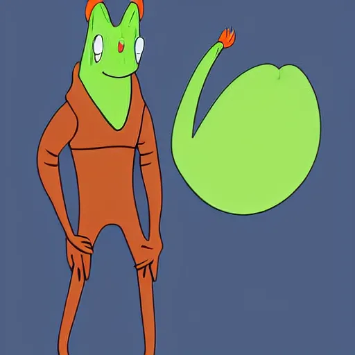 Prompt: cartoonish, anthro lizard guy, wearing a hoodie, standing on two feet, large friendly eyes, digital art, character illustration.