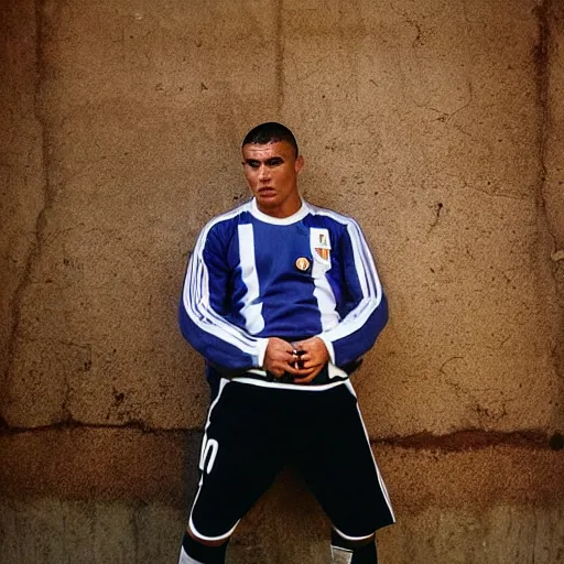 Image similar to real ronaldo by steve mccurry
