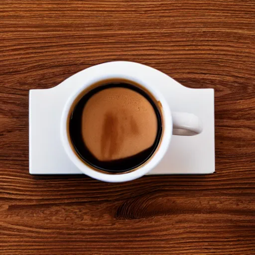 Image similar to apple design of a cup of coffee