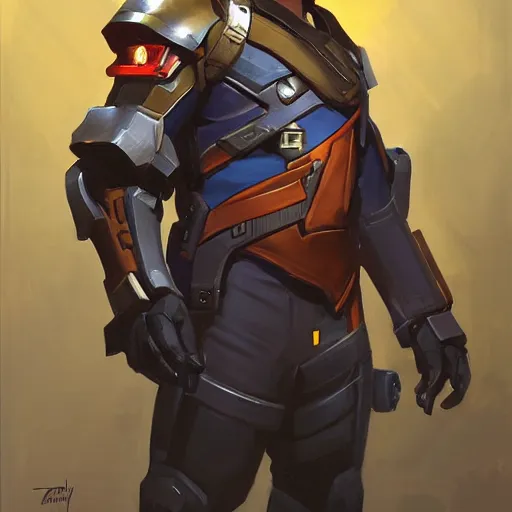 Prompt: greg manchess portrait painting of armored starlord as overwatch character, medium shot, asymmetrical, profile picture, organic painting, sunny day, matte painting, bold shapes, hard edges, street art, trending on artstation, by huang guangjian and gil elvgren and sachin teng