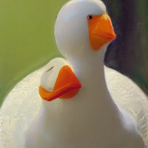 Image similar to rubber ducky portrait