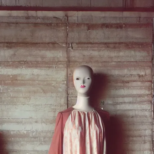 an uncanny photograph of a vintage mannequin with a | Stable Diffusion