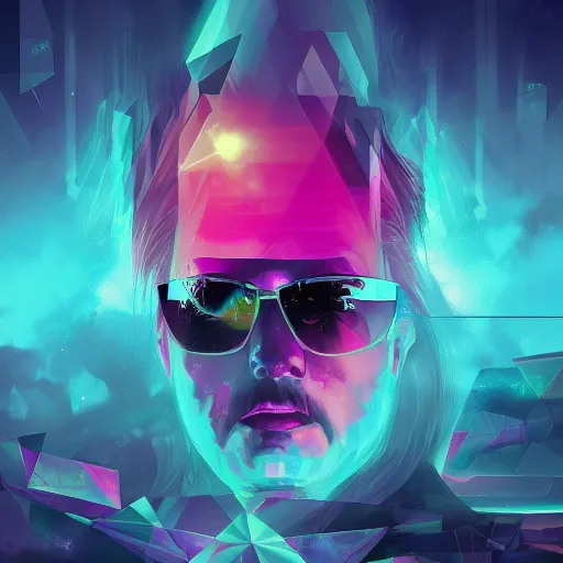 Image similar to gemstone, retrowave epic art, trending on art station