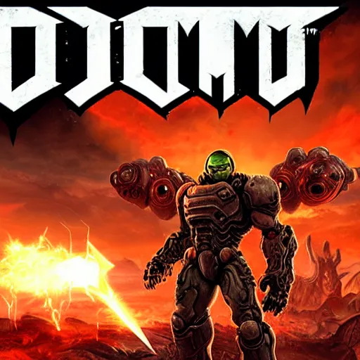 Image similar to Doom Eternal as JRPG
