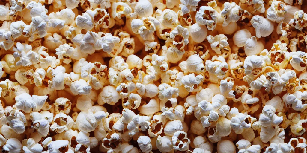 Image similar to All the popcorn in the world in one place
