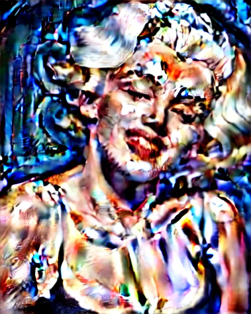 Image similar to Beautiful Head and shoulders portrait of smiling flirty seductive Marilyn monroe with platinum blonde hair, wearing a camisole by arney freytag, artstation, 35mm, fashion photoshoot, photo studio, golden hour, bokeh, rim lighting, fashion pose, octane, 4k