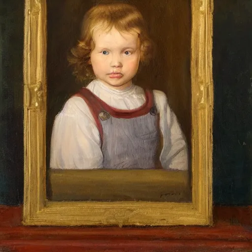 Image similar to a portrait of a portrait of a portrait