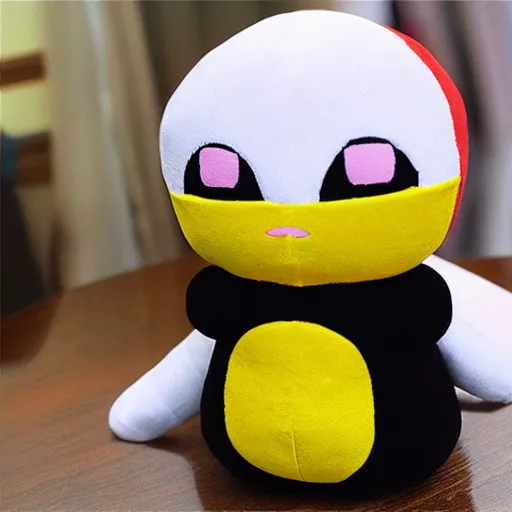 Image similar to Plushie of bored Saitama