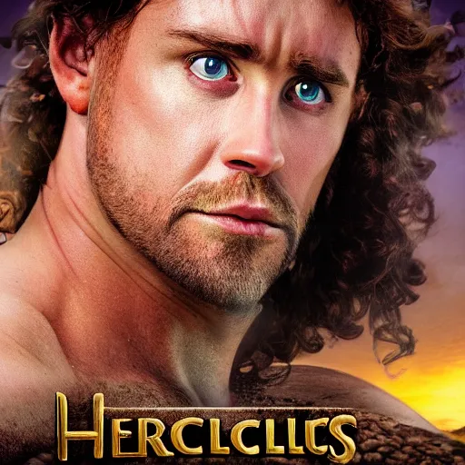 Prompt: hercules megara cinematographic photoshoot oil style ultra realistic