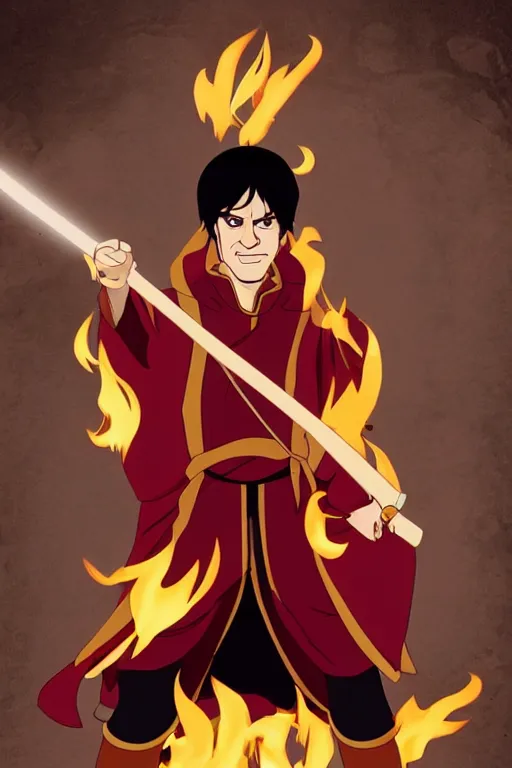 Image similar to 🎥 Prince Zuko the Fire Prince