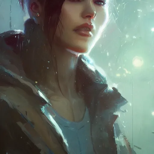 Image similar to wintermute, neuromancer, painted by greg rutkowski, painted by magali villeneuve, digital art, trending on artstation