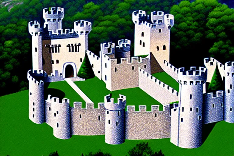 Image similar to a castle