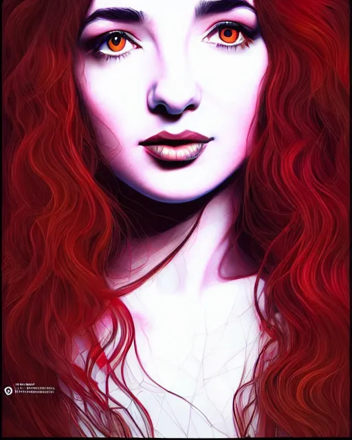 Image similar to richly detailed color illustration young kate bush illustrated by artgerm and mina petrovic and timothy kong and marina federovna. 3 d shadowing