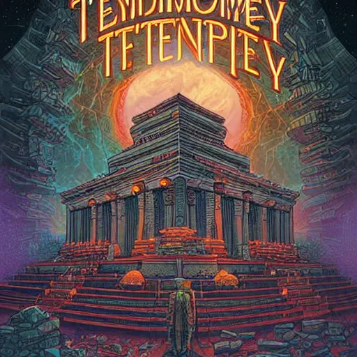 Image similar to the temple of eternity by killian eng and dan mumford