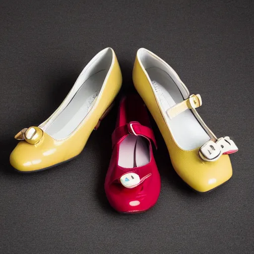 Image similar to product photo mary jane shoes