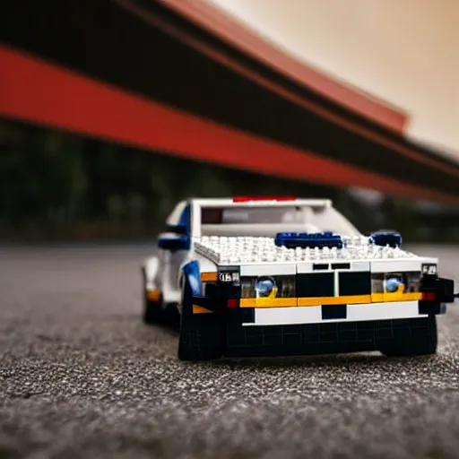 Image similar to close up of a lego set of a 1 9 7 9 bmw m 1, product photo, professional