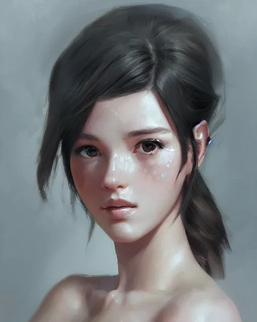 Prompt: portrait Anime cottagecore woman, girl cute-fine-face, pretty face, realistic shaded Perfect face, fine details. Anime. realistic shaded lighting by Ilya Kuvshinov Giuseppe Dangelico Pino and Michael Garmash and Rob Rey, IAMAG premiere, aaaa achievement collection, elegant freckles, fabulous