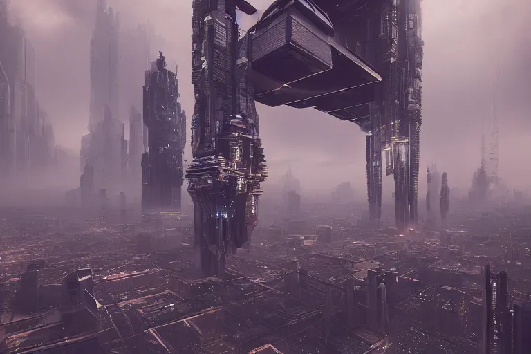 Prompt: majestic cyberpunk structure, space elevator, architecture of purification, virtual installation, ancient atmosphere, trending on artstation, behance, octane render, award winning, archviz, matte painting, sunrays, ethereal, desert, masterpiece, epic