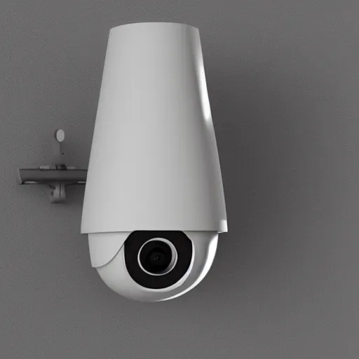 Image similar to the goddess of security cameras. anthropomorphic woman security camera hybrid. futuristic religious