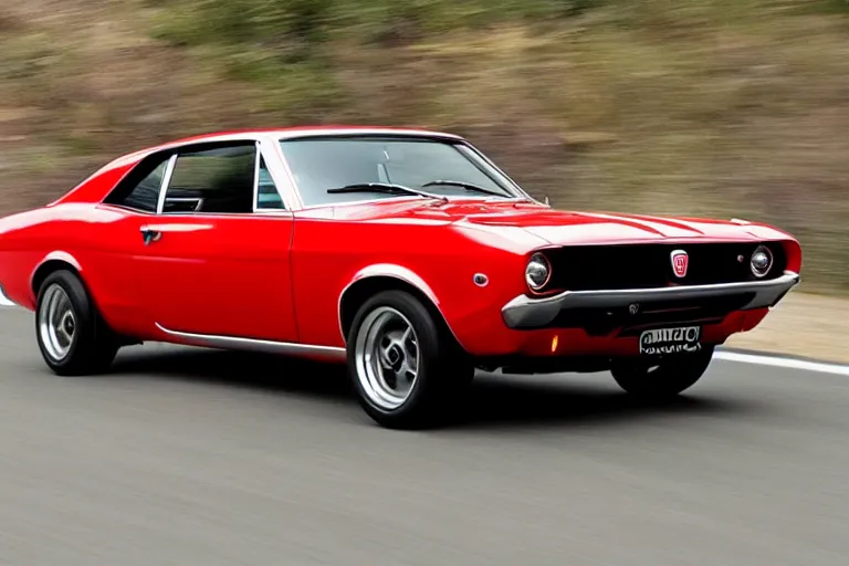 Image similar to Fiat muscle car