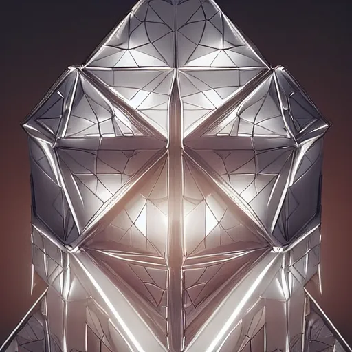 Prompt: symmetry!! solid cube of light, hard edges, product render retro - futuristic poster scifi, lantern head, ancient kings in white robes, intricate, elegant, highly detailed, digital painting, artstation, concept art, smooth, sharp focus, illustration, dreamlike, art by artgerm