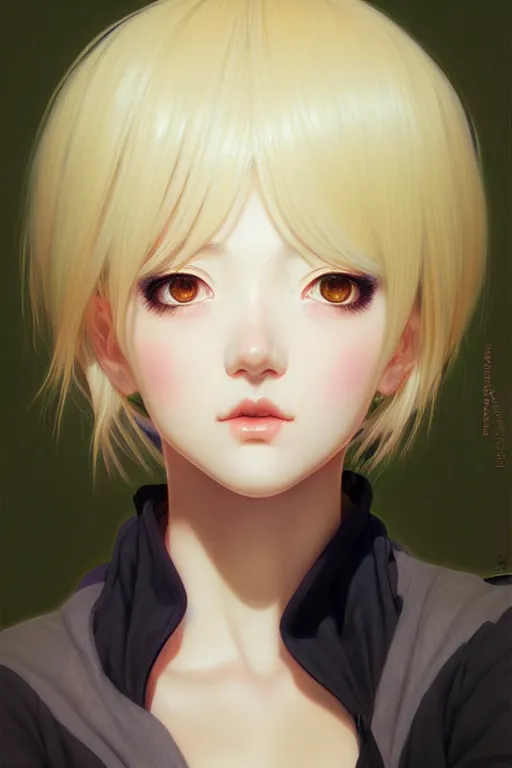 Prompt: portrait Anime girl, cute-fine-face, white-hair pretty face, realistic shaded Perfect face, fine details. Anime. realistic shaded lighting by Ilya Kuvshinov and Gustav Klimt