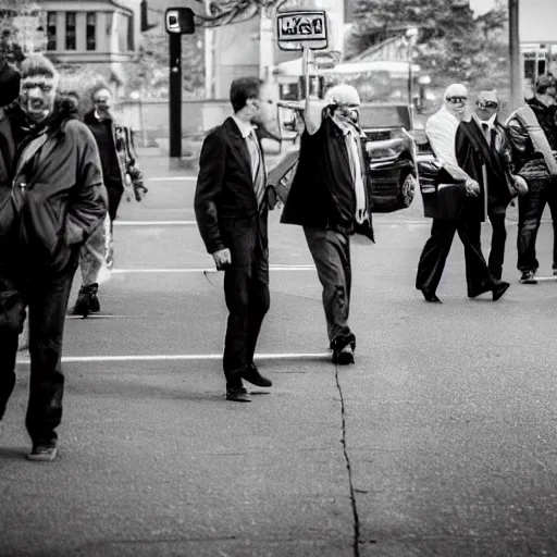 Image similar to joe biden street gang street photography 5 0 mm, trending