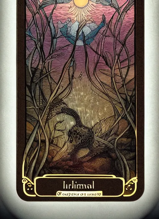 Image similar to intricate liminal spaces tarot card, soft colors, dramatic lighting, smooth, sharp focus, extremely detailed, aesthetically pleasing composition