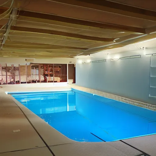 Prompt: swimming pool inside a swimming pool